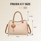 💞👜Elegancka damska torba typu tote z błyszczącą zawieszką w kształcie serca