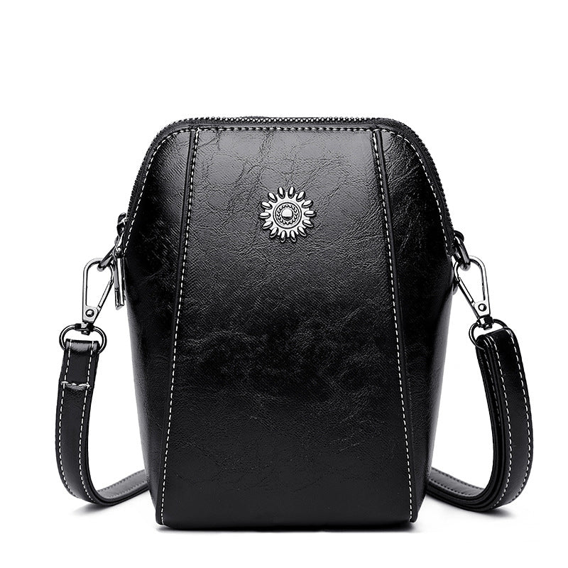 👛LAST DAY SALE 49% OFF🍂 Women Handmade Leather Crossbody Phone Bag – Lightweight Small Purse for Essentials, Fits Phone, Cards & Keys 🛍️✨