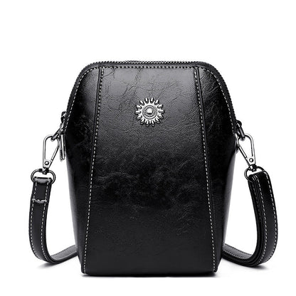 👛LAST DAY SALE 49% OFF🍂 Women Handmade Leather Crossbody Phone Bag – Lightweight Small Purse for Essentials, Fits Phone, Cards & Keys 🛍️✨