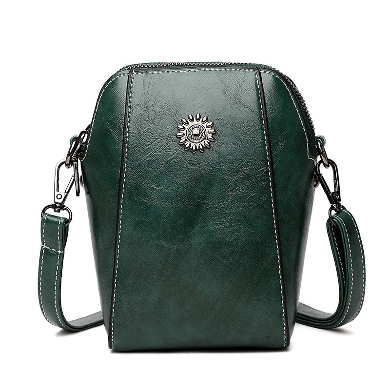 👛LAST DAY SALE 49% OFF🍂 Women Handmade Leather Crossbody Phone Bag – Lightweight Small Purse for Essentials, Fits Phone, Cards & Keys 🛍️✨
