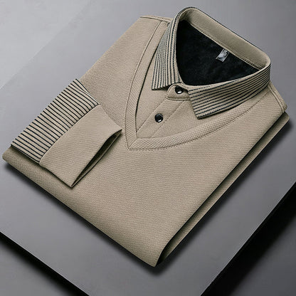 🔥High-Density Fleece, Heat-Locking Warmth – Men's Winter Thermal Top, Soft & Cozy ✨