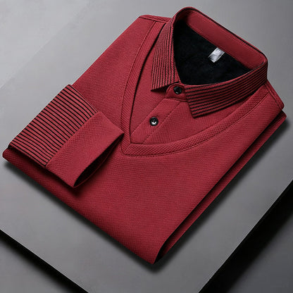 🔥High-Density Fleece, Heat-Locking Warmth – Men's Winter Thermal Top, Soft & Cozy ✨