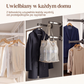 ✨👕Składany, teleskopowy wieszak z przyssawkami – silna przyczepność, regulowana szerokość, oszczędność miejsca, idealny do przechowywania ubrań lub akcesoriów.🧺