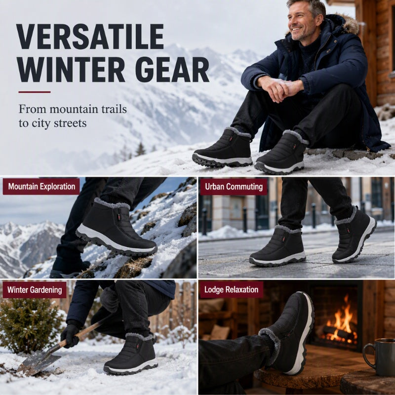 ✨Men's Winter Warm Slip-On Snow Boots
