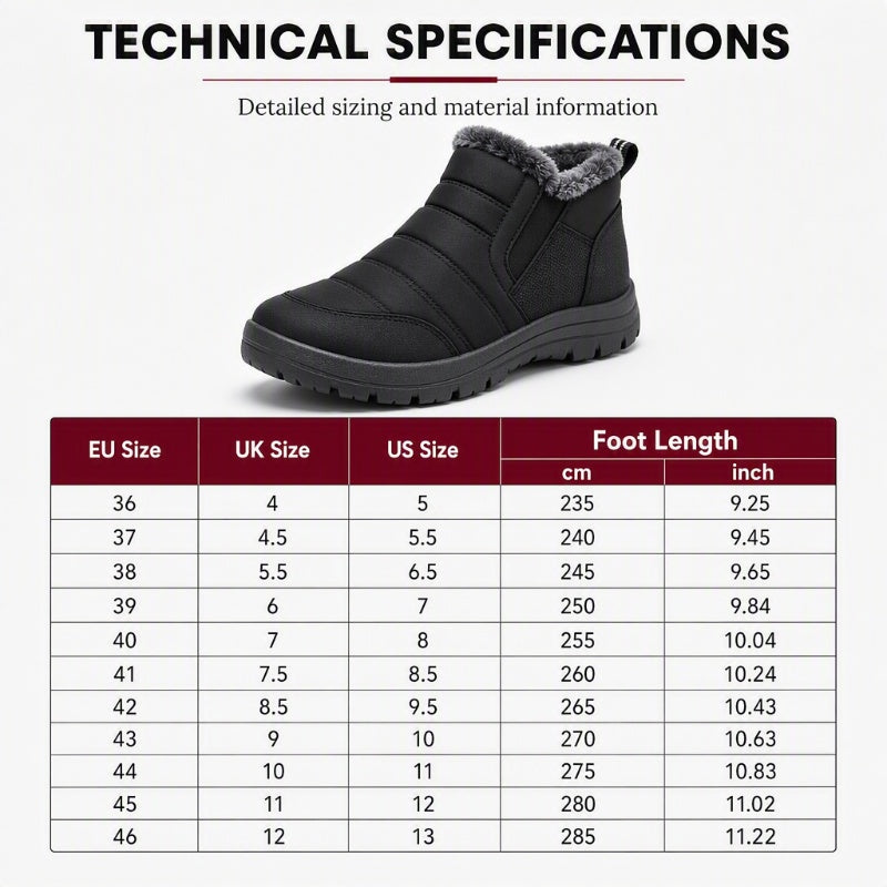 ✨Men's Winter Warm Slip-On Snow Boots