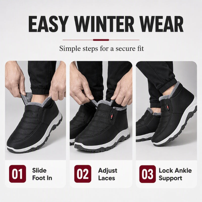 ✨Men's Winter Warm Slip-On Snow Boots