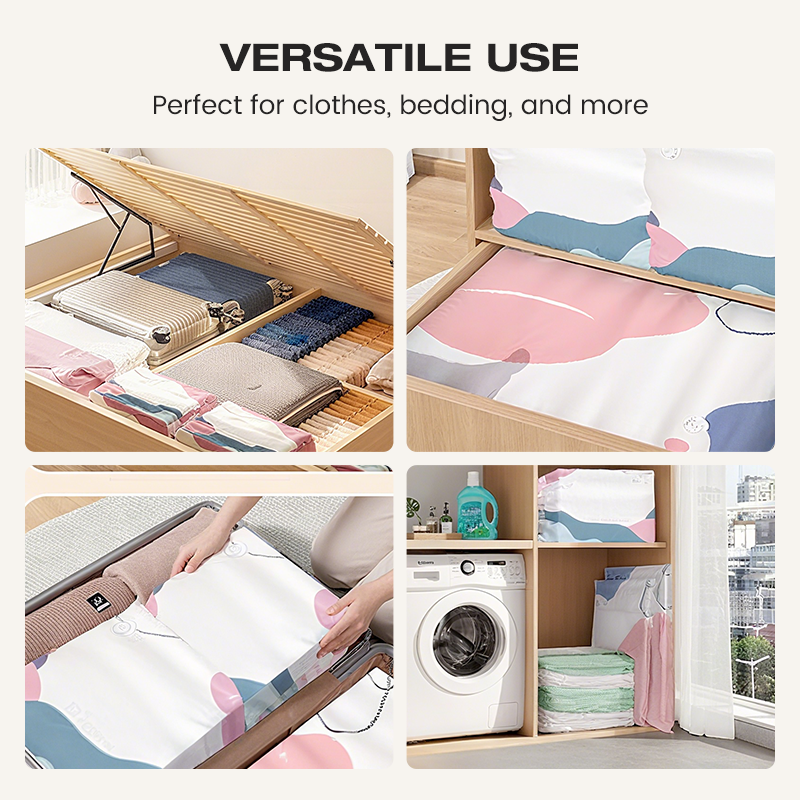No-Pump Large Vacuum Storage Compression Bags-7