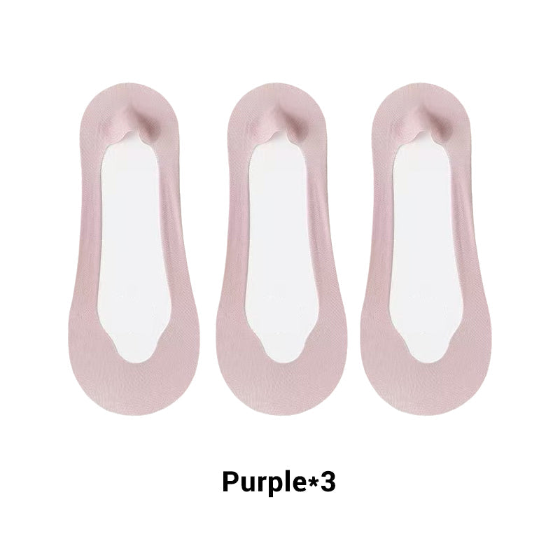 Women's Ultra-Invisible Sheer Mesh Low-Cut Boat Socks-13