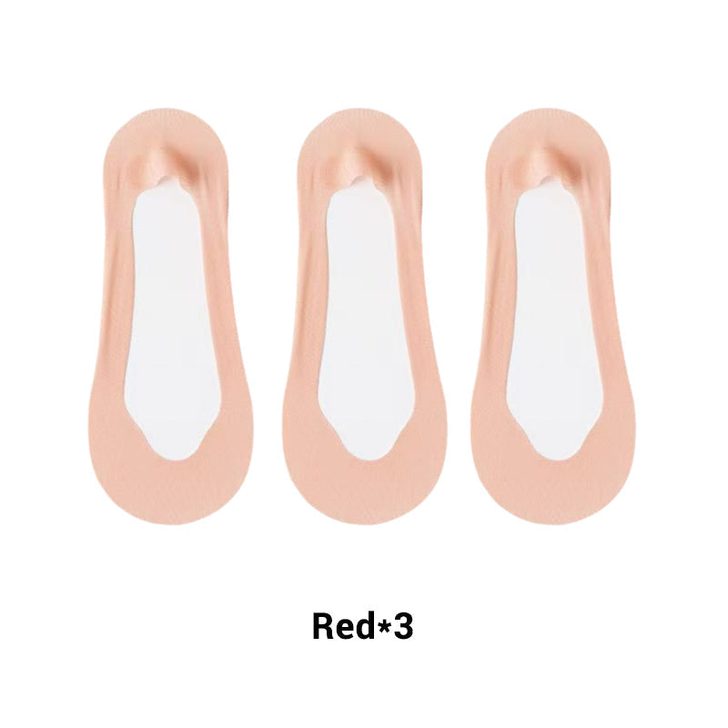 Women's Ultra-Invisible Sheer Mesh Low-Cut Boat Socks-16