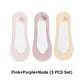 Women's Ultra-Invisible Sheer Mesh Low-Cut Boat Socks-19