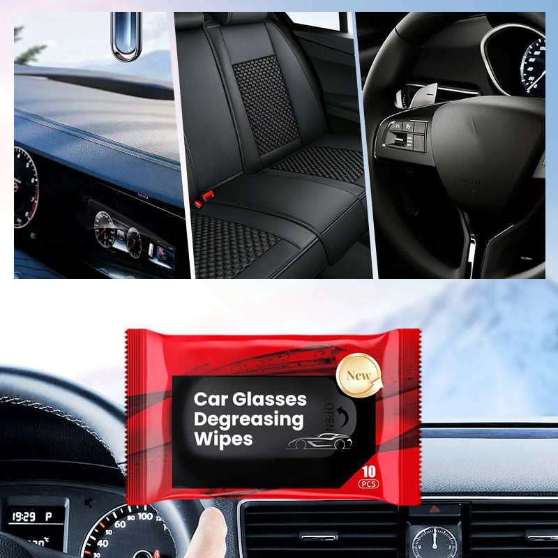 Car Glasses Degreasing Wipes-6