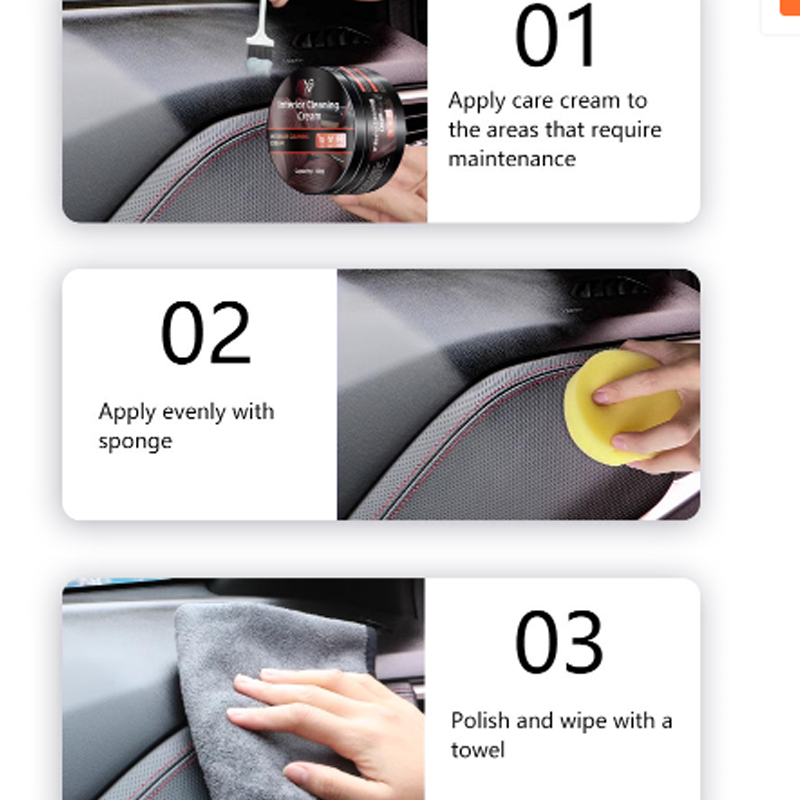 Interior Cleaning Cream for Cars-2