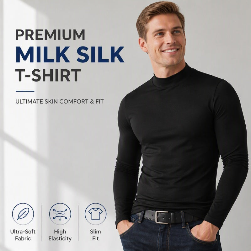 ✨🍂Men's Slim Fit Mock Turtleneck Top