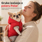 ✨ Płaszczyk dla psa z kapturem – podszyty polarem, wiatroszczelny 🧥🐶