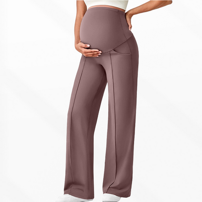 🤰High-Waist Bump Support, Maternity Comfort – Pregnancy Lounge Pants, Secure & Cozy ✨