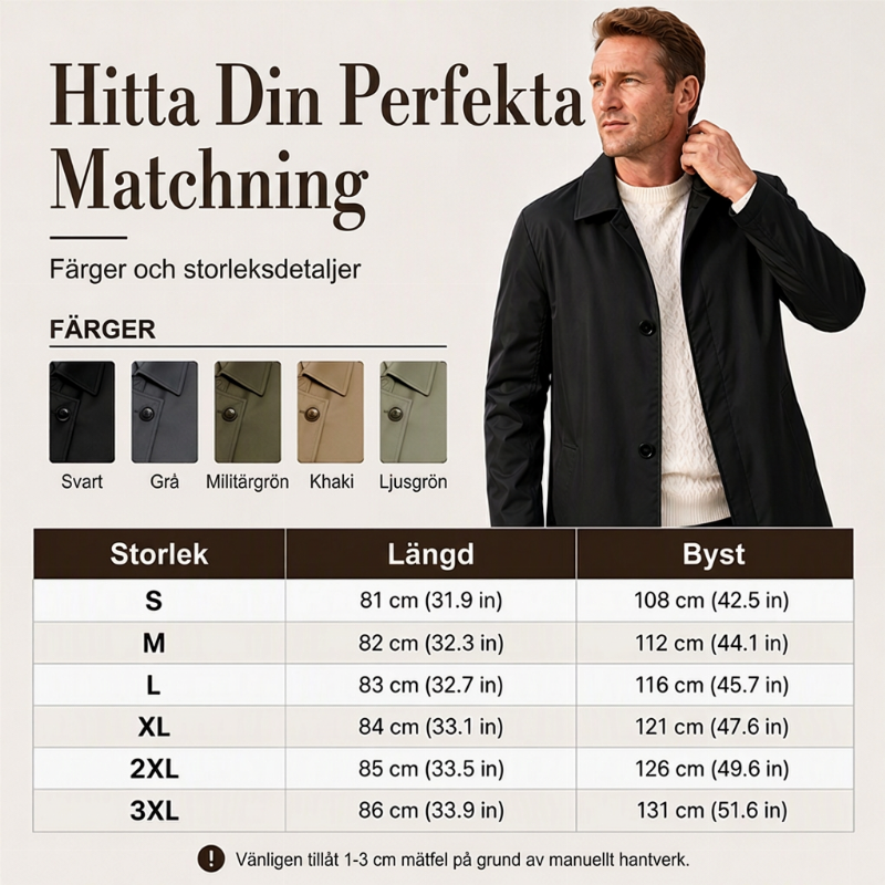 📦 Över 500 paket skickas varje dag – helt otroligt! Enfärgad, enkelradig herrrock i medellängd-2