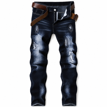 🔥50% off for a limited time🔥Men's Stretch Slim Fit Ripped Jeans