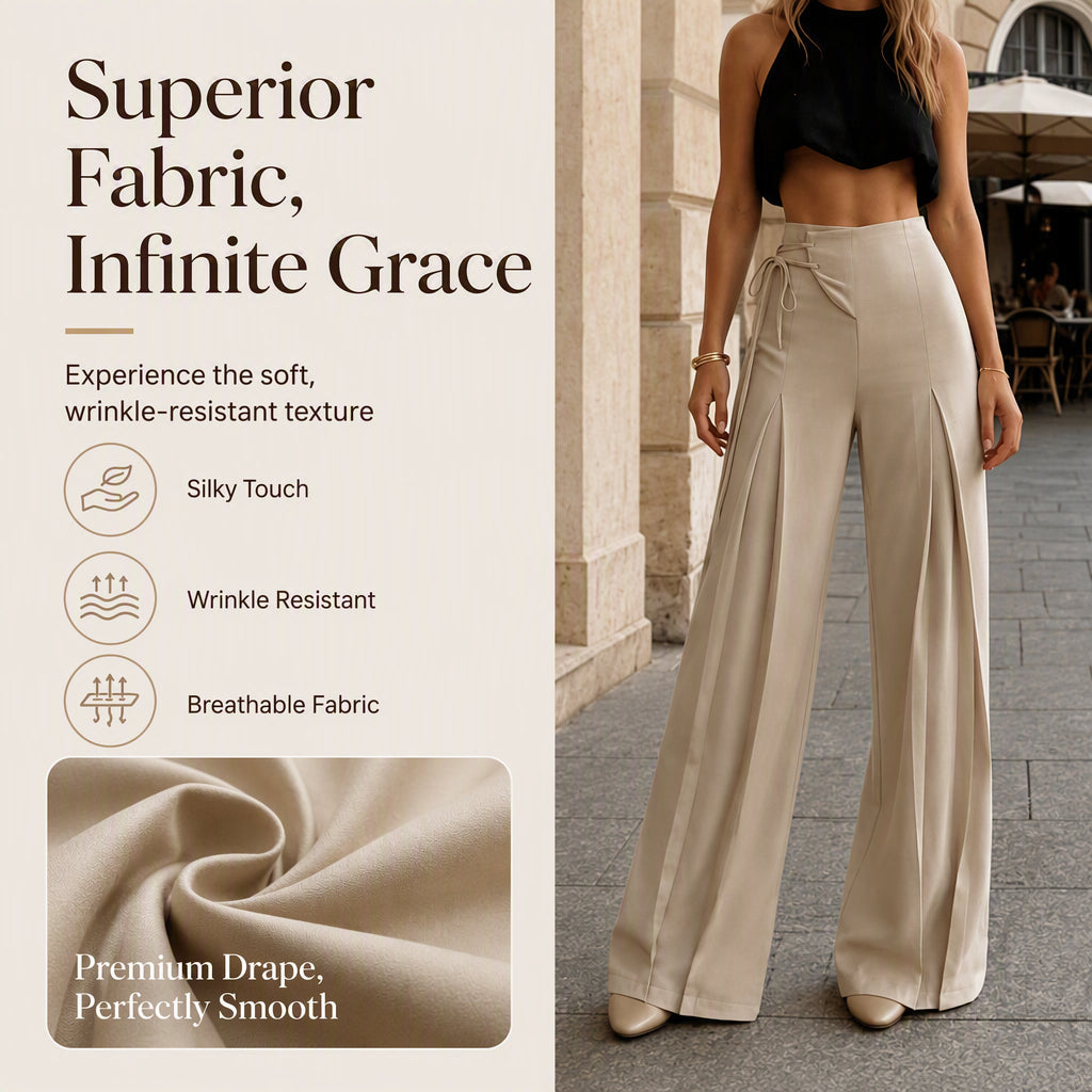 👖Women's Casual High-Waisted Wide-Leg Pants🛍️✨
