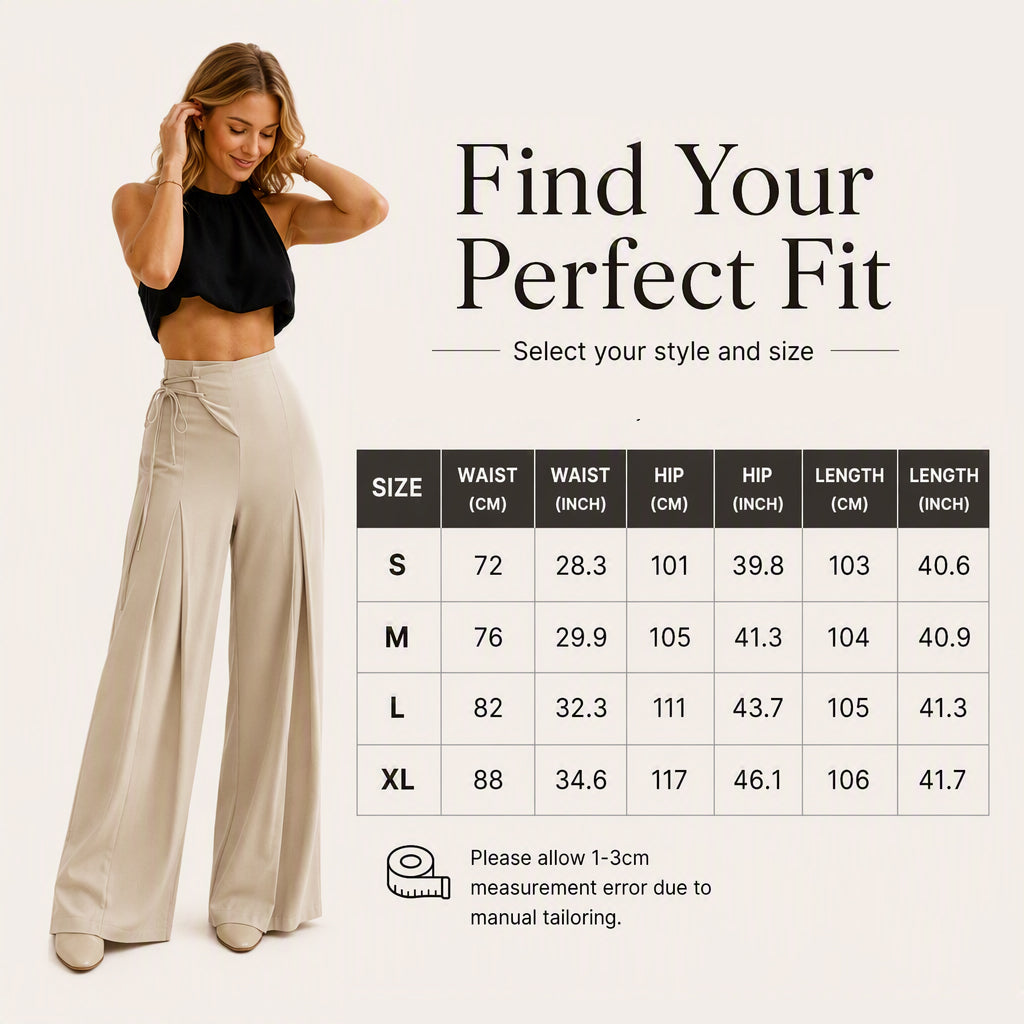 👖Women's Casual High-Waisted Wide-Leg Pants🛍️✨