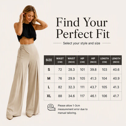 👖Women's Casual High-Waisted Wide-Leg Pants🛍️✨