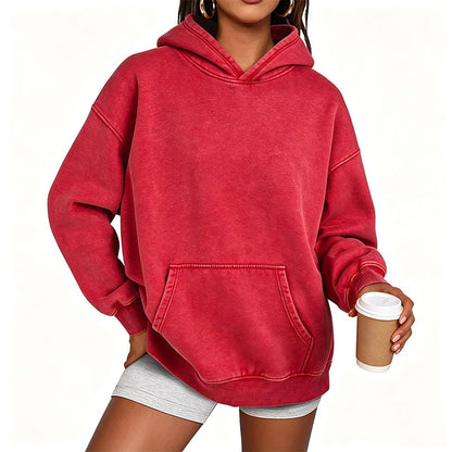 💖Unisex Casual Oversized Acid Wash Hoodie