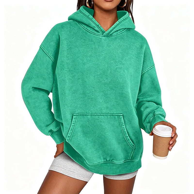 💖Unisex Casual Oversized Acid Wash Hoodie