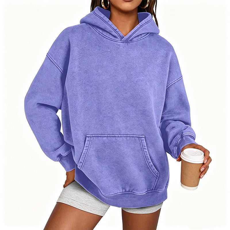 💖Unisex Casual Oversized Acid Wash Hoodie