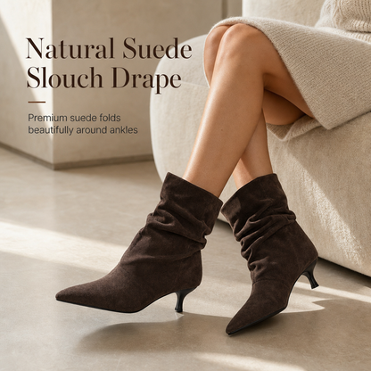 ✨👠Women's Pointed Toe Stiletto Heel Ankle Boots – Sleek Silhouette, Elegant Style, All-Day Confidence