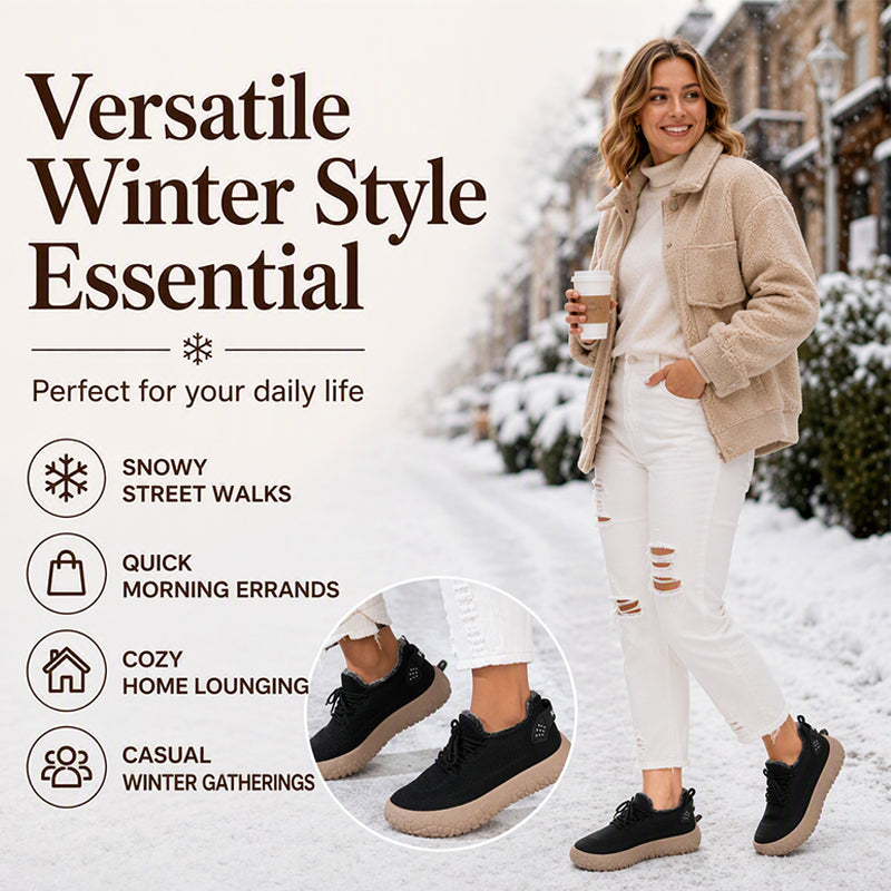 🔥👟Women's Casual Plush-Lined Winter Shoes