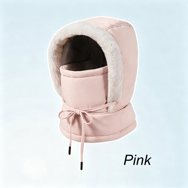 🔥Plush-lined Thickened Thermal Hat with Face Mask