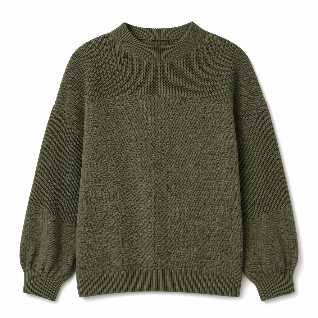 🌸50% OFF💖Women's Solid Color Knit Pullover Sweater