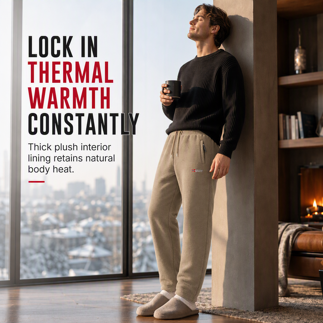 🔥50% OFF ❄️Unisex Thickened Warm Fleece Pants