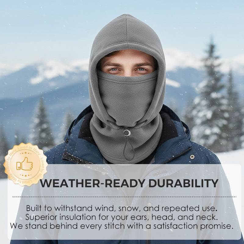 ❄️ Winter outdoor essentials 🧣 Warm balaclava with a face cover and drawstring – warm, comfortable and windproof