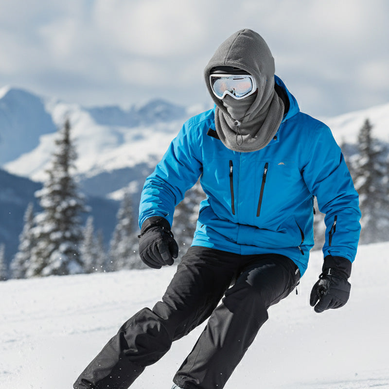 ❄️ Winter outdoor essentials 🧣 Warm balaclava with a face cover and drawstring – warm, comfortable and windproof