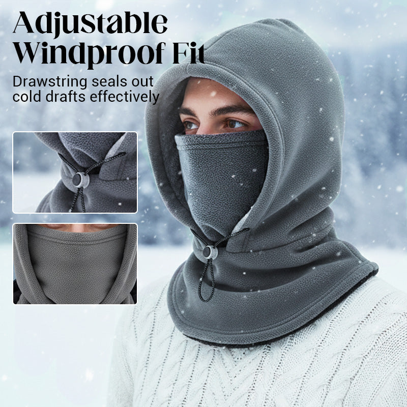 ❄️ Winter outdoor essentials 🧣 Warm balaclava with a face cover and drawstring – warm, comfortable and windproof