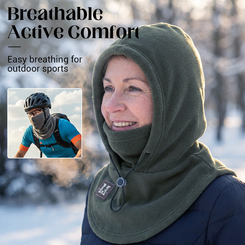 ❄️ Winter outdoor essentials 🧣 Warm balaclava with a face cover and drawstring – warm, comfortable and windproof