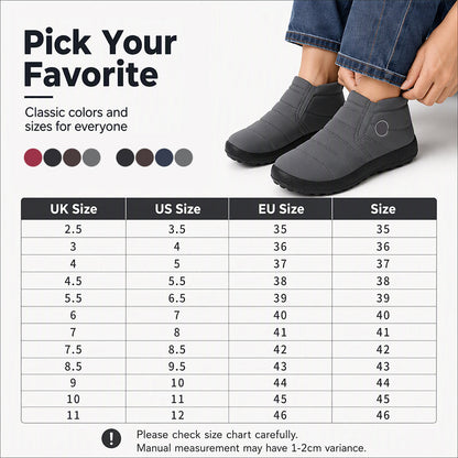 🔥🥾Unisex Winter Warm Non-Slip Waterproof Shoes