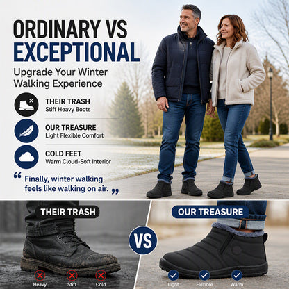 🔥🥾Unisex Winter Warm Non-Slip Waterproof Shoes