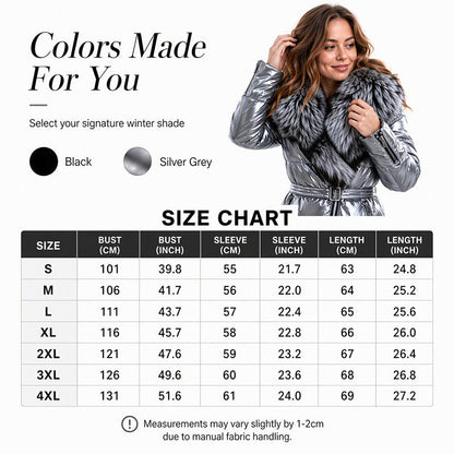 🔥50% OFF💖Women's Padded Jacket With Faux Fur Collar