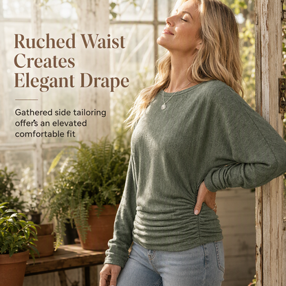 🍂 Women's Crewneck Knit Sweater – Stretch & Shape-Retaining | Easy to Pair with Denim, Boots & Skirts ✨