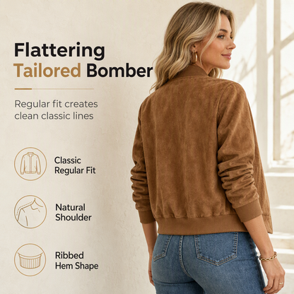 Women's Casual Zip Up Outerwear