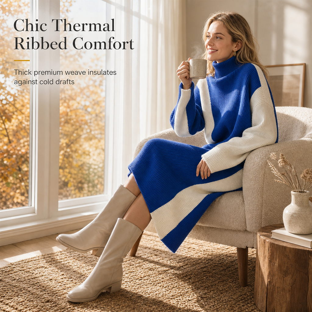 Women’s 2-Piece Knit Sweater and Skirt Set