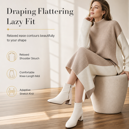 Women’s 2-Piece Knit Sweater and Skirt Set