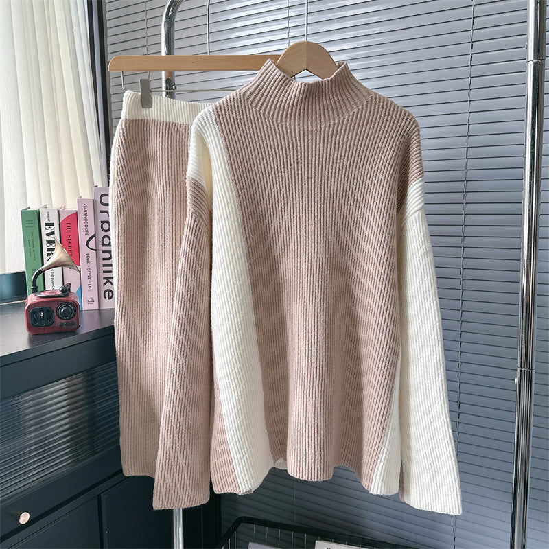 Women’s 2-Piece Knit Sweater and Skirt Set