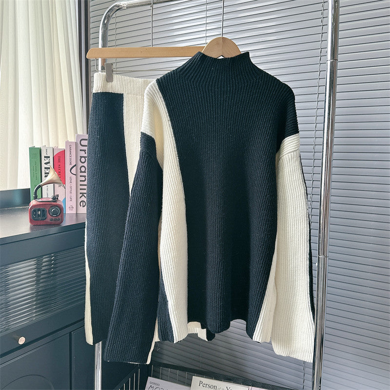 Women’s 2-Piece Knit Sweater and Skirt Set