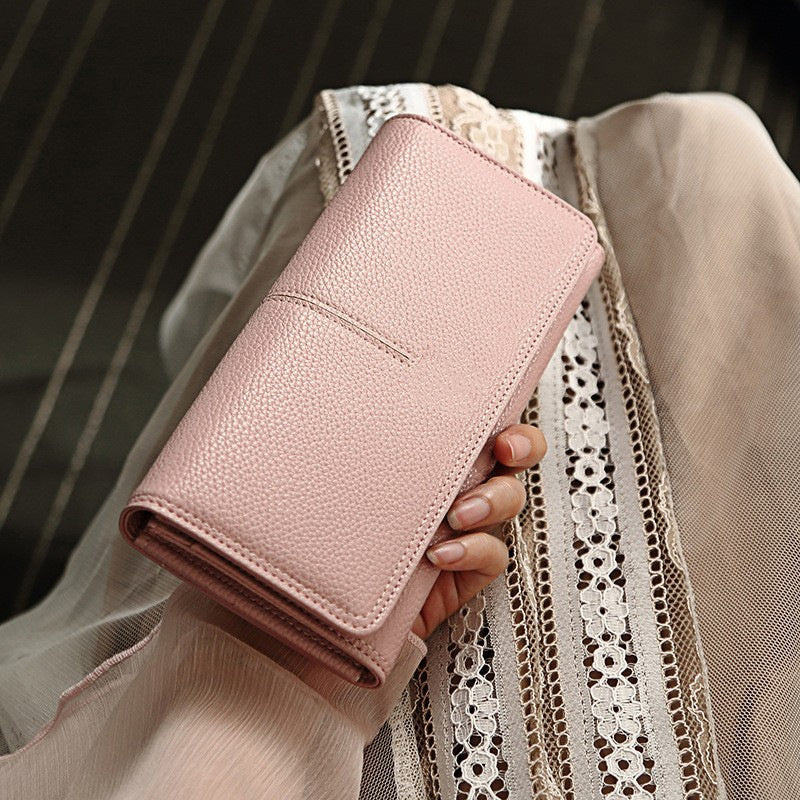 Women's Large-Capacity Clutch Purse