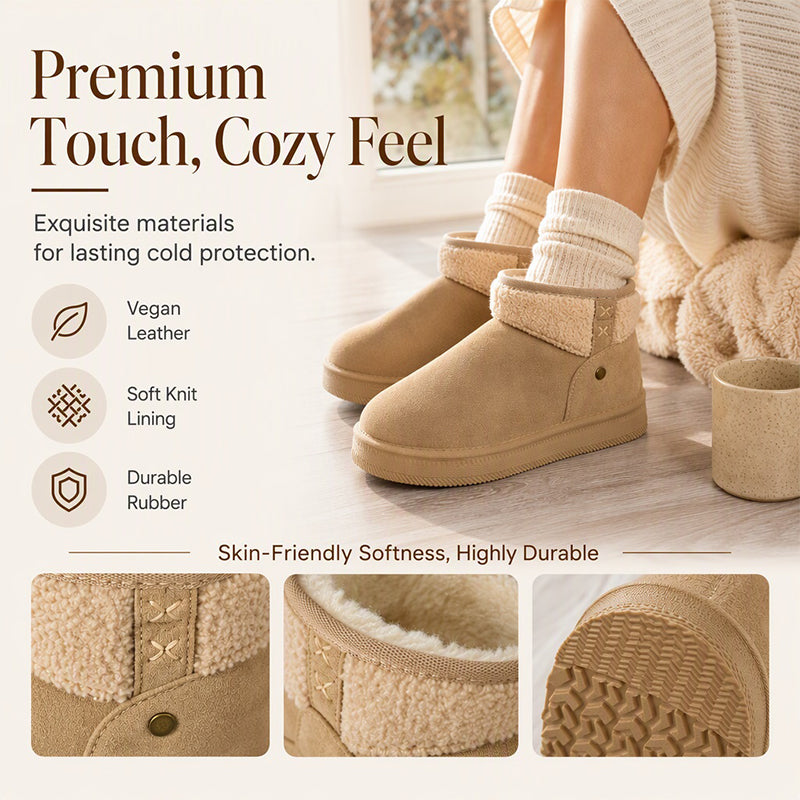 Women's Thick Plush-Lined Snow Boots