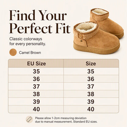 Women's Thick Plush-Lined Snow Boots