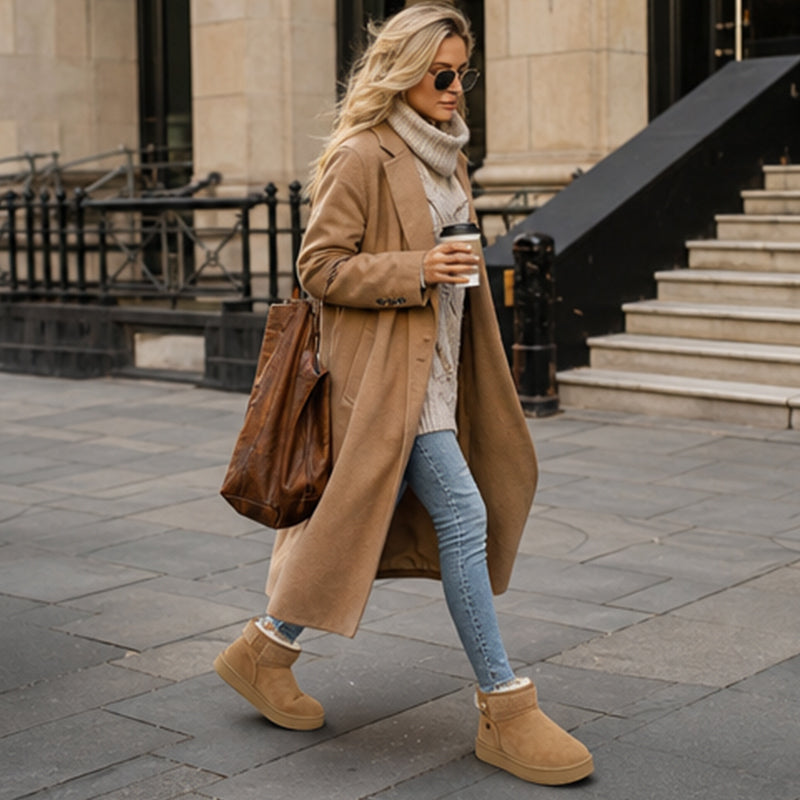 Women's Thick Plush-Lined Snow Boots