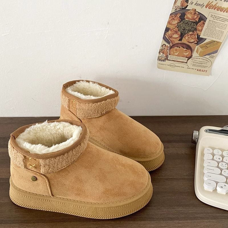 Women's Thick Plush-Lined Snow Boots
